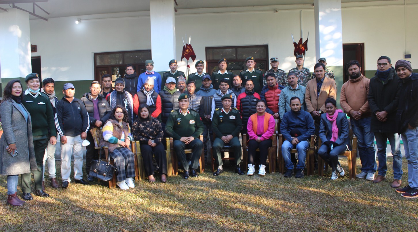 नेपाली सेनाको रक्षा संवाददाता अभिमुखीकरण सुरु 